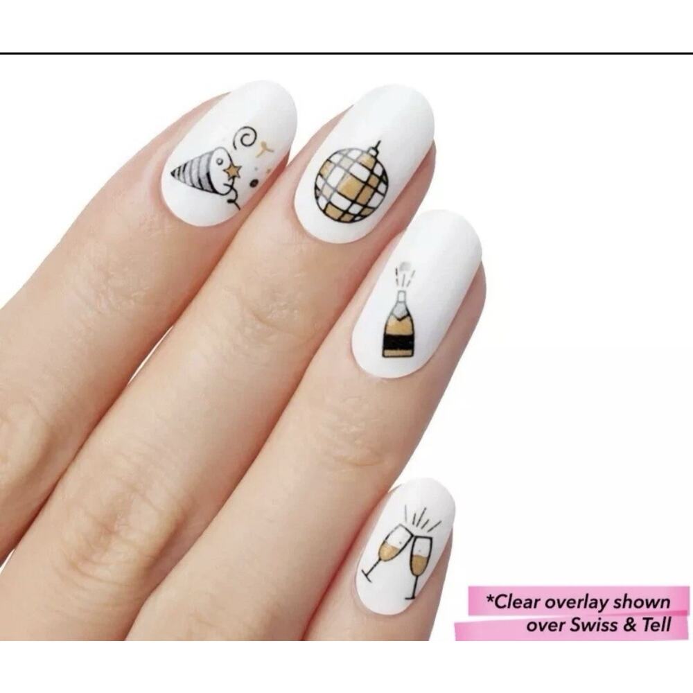 🎄☃️color STREET Polish Holiday New Year Cheer Overlay Retired🎅🏻❄️